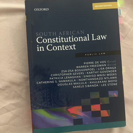 South Africa Constitutional Law In Context