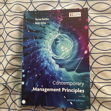 Juta Contemporary Management Principles Second Edition