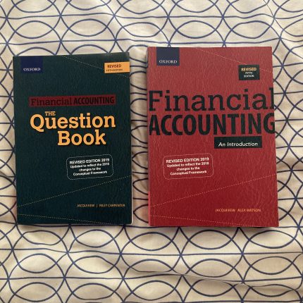 Oxford Financial Accounting An Introduction and The Question Book 5th Edition