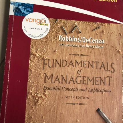 Fundamentals of Management 6th edition