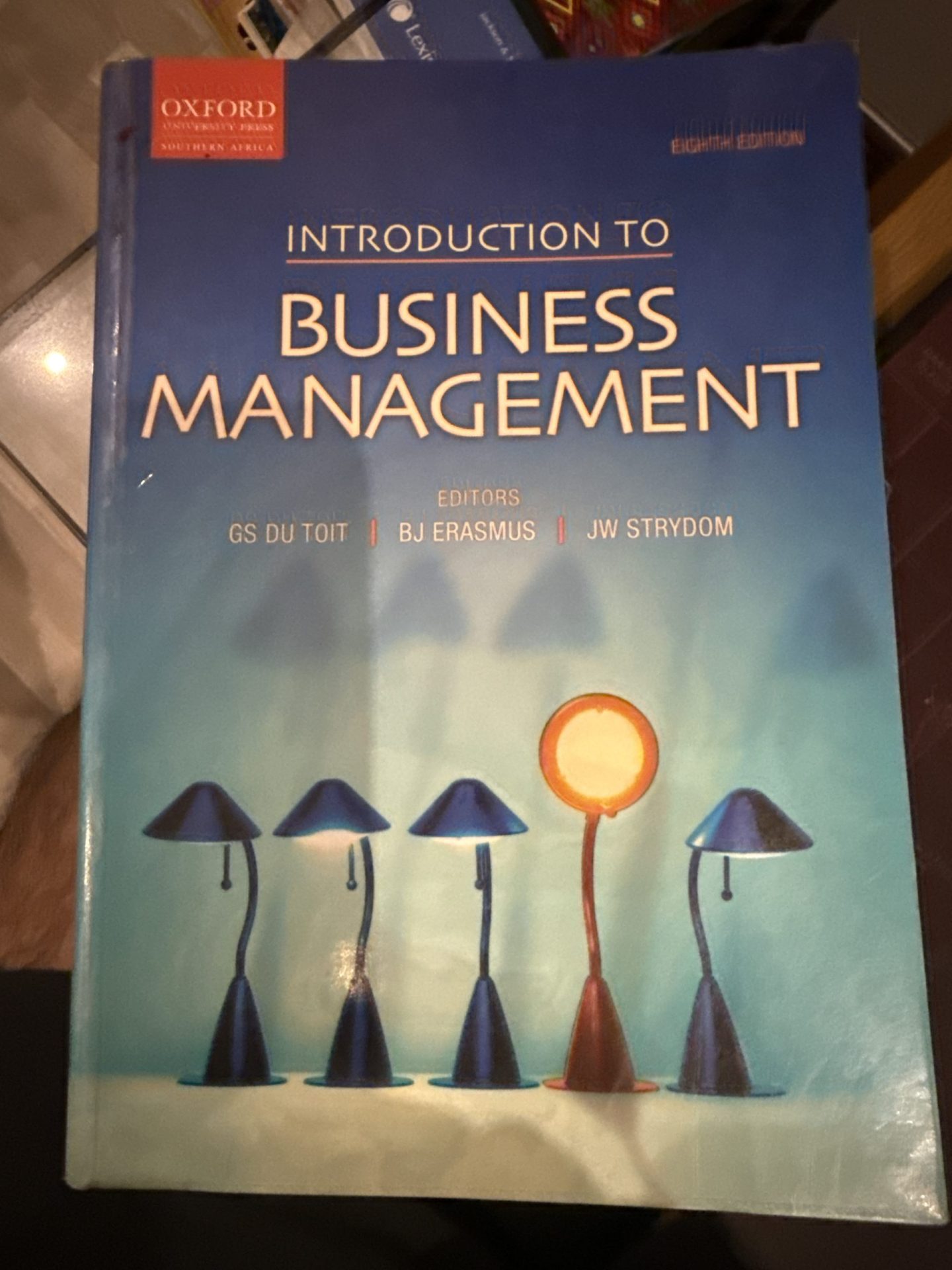 image Introduction to business management 8th edition