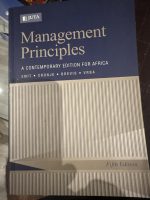 Management Principles: A Contemporary Edition for Africa (5th Edition)