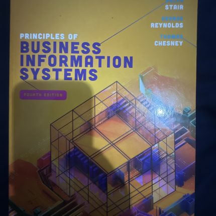 PRINCIPLES OF BUSINESS INFORMATION SYSTEMS FOURTH EDITION
