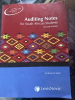 Auditing notes for South African students 7th edition