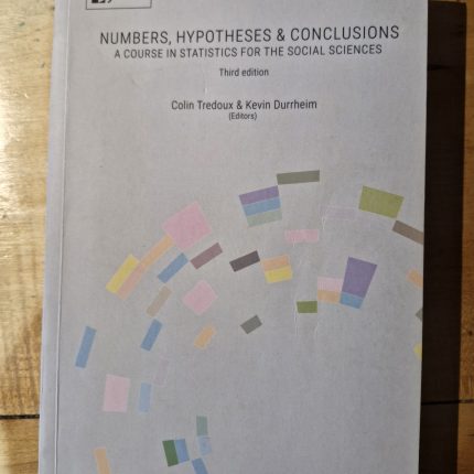 Numbers, Hypotheses and Conclusions: A Course in Statistics for the Social Sciences