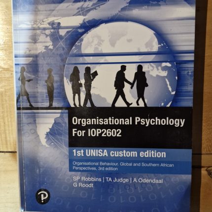 Organisational Psychology For IOP2602