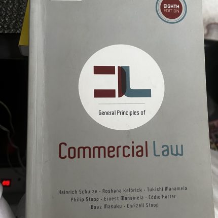 General Principles Of Commercial Law (Paperback, 8th ed)
