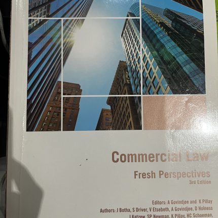 Commercial Law - Fresh Perspectives (Paperback, 3rd ed)