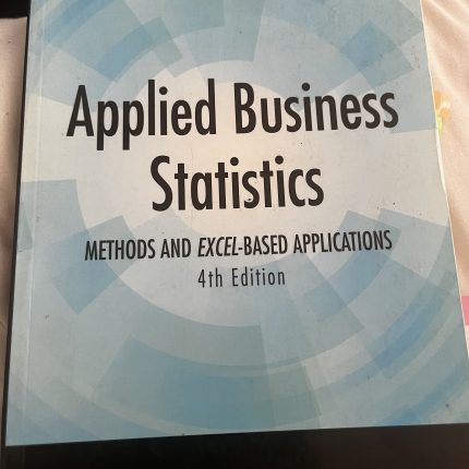 Applied Business Statistics 4th edition