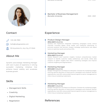 Modern CV Resume Template
