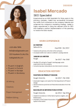White Beige Minimalist CV Template