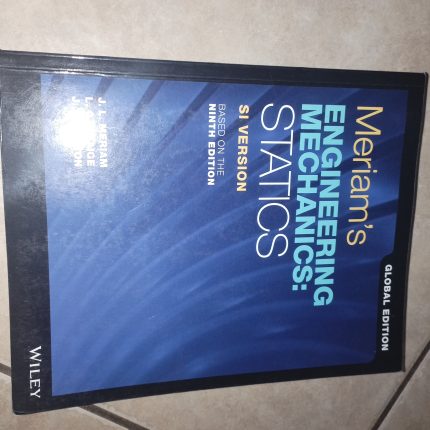 Meriams Engineering Mechanics