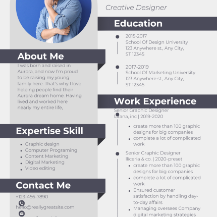 Professional CV Template