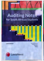 Auditing Notes for South African Students 12th edition