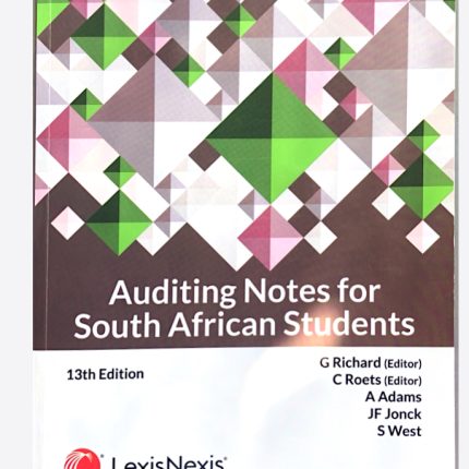 Auditing Notes for South African Students 13th edition