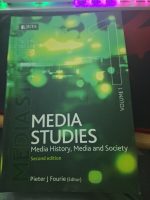 Media Studies Media History Media and Society
