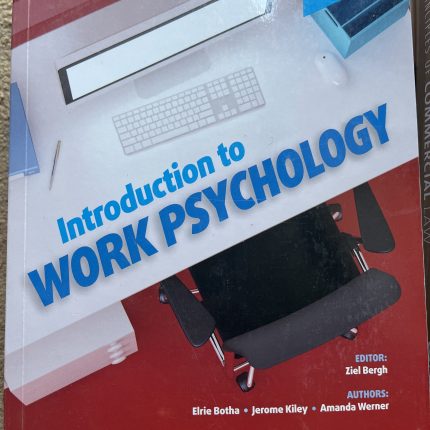 Introduction to workplace psychology