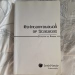 Re-Interpretation of Statutes by Lourens du Plessis
