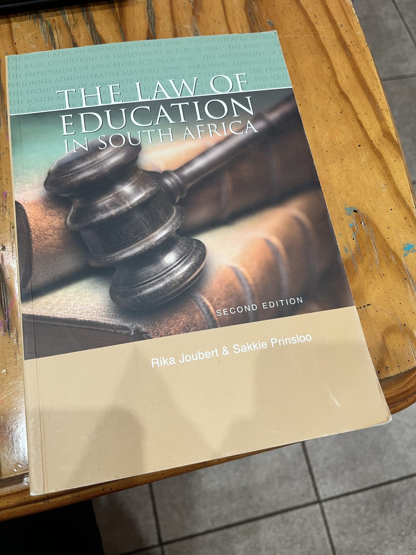 The Law of Education The Law of Education