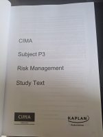 CIMA P3 RISK MANAGEMENT - Image 2