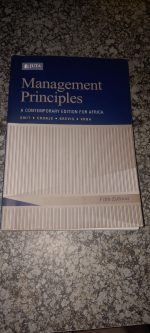 Juta Management Principles A Contemporary Edition for Africa