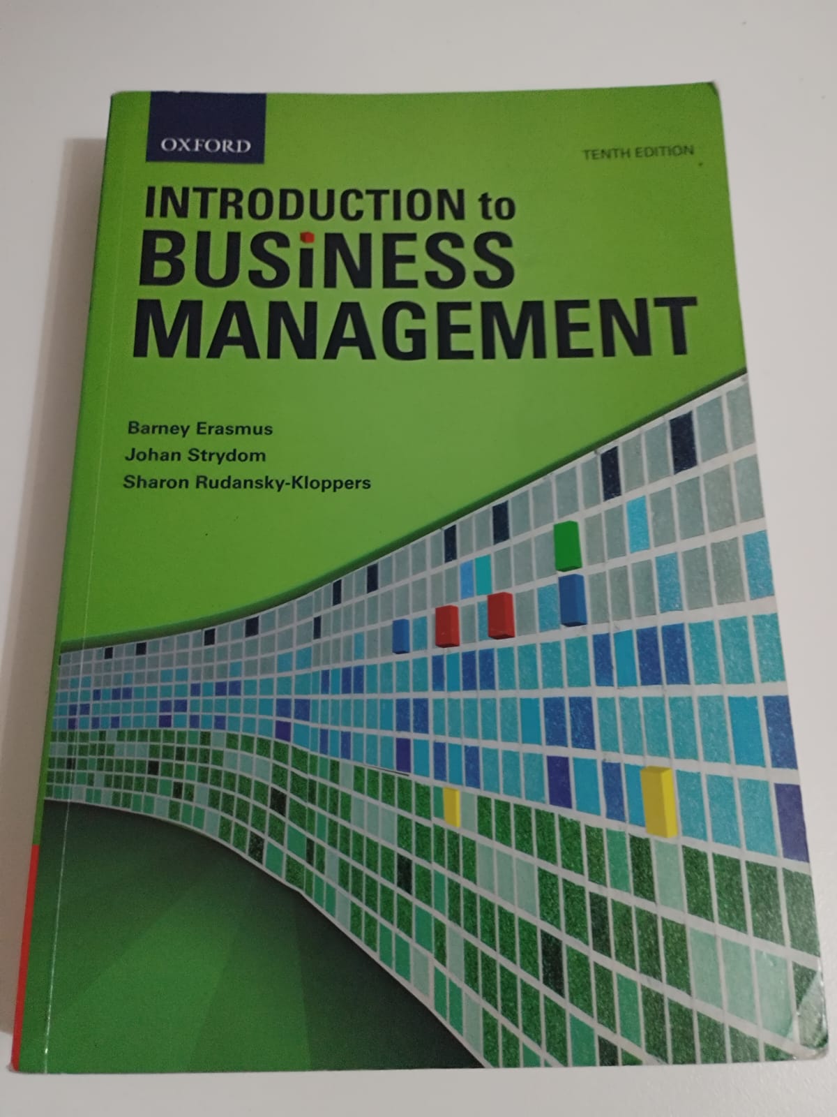 Introduction to Business Management -10th ed- OXFORD Introduction to Business Management -10th ed- OXFORD