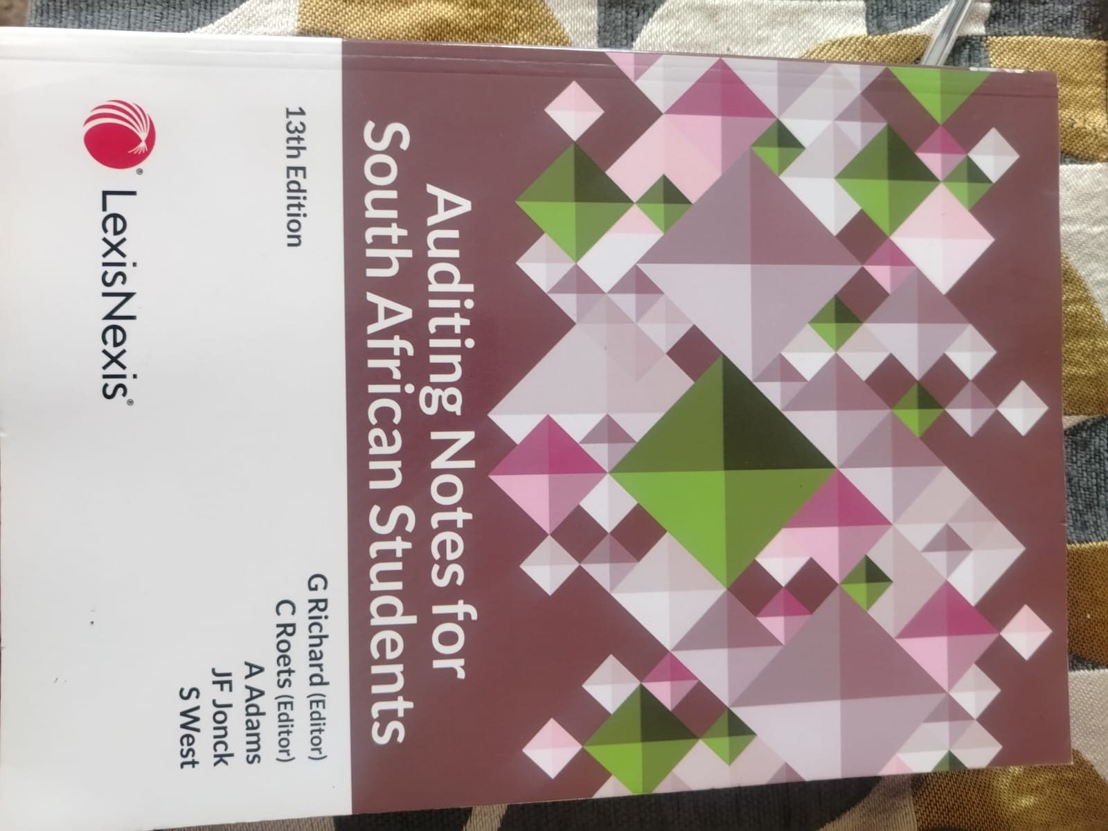 Auditing Notes for SA Students-13th Edition Auditing Notes for SA Students-13th Edition