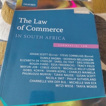 The law of Commerce In South Africa