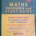 Maths Handbook and Study Guide Grade 12
