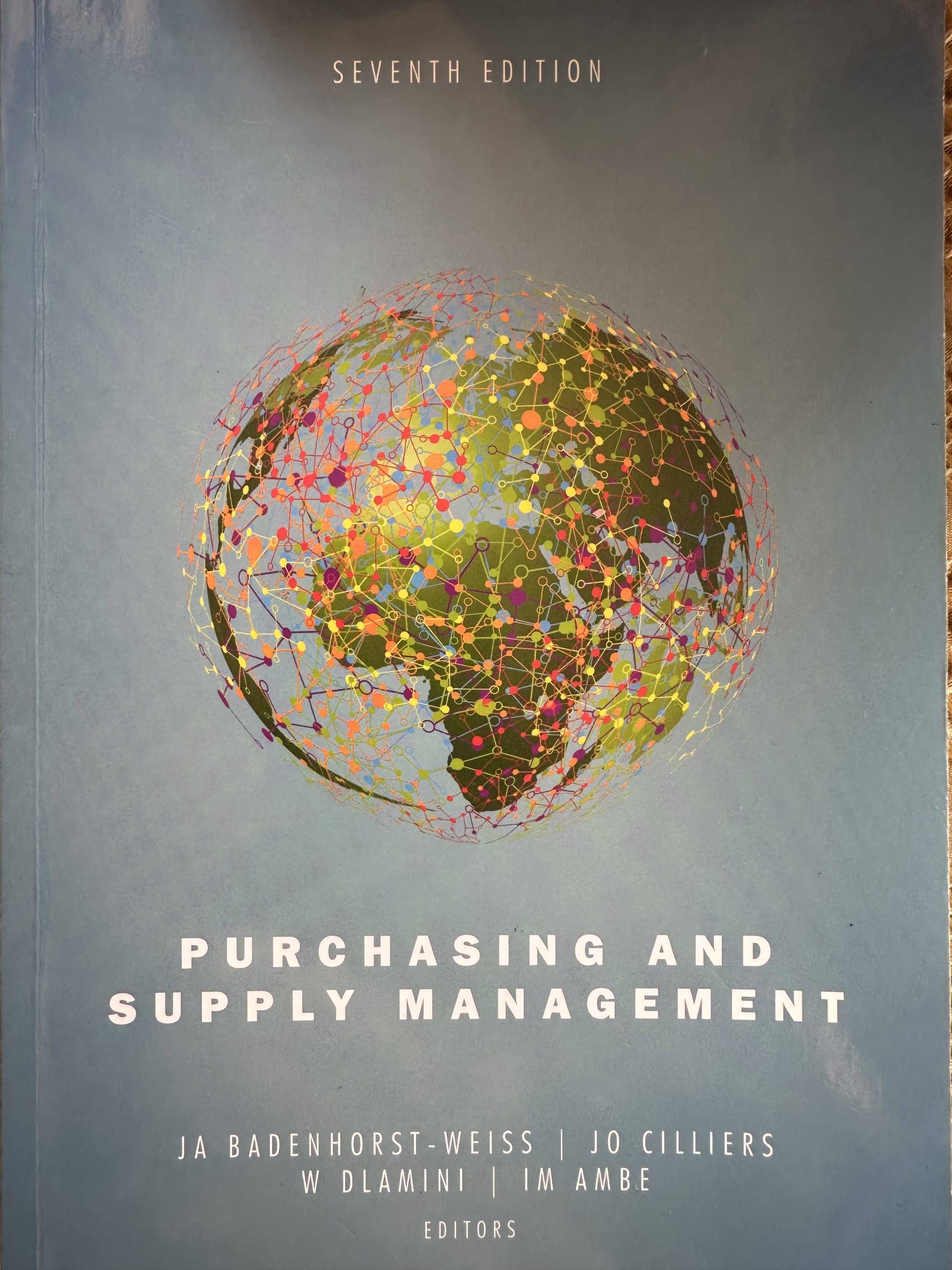 Purchasing and Supply Management – 7th Edition Purchasing and Supply Management – 7th Edition