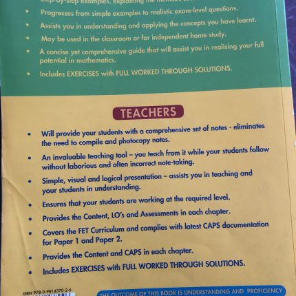 Grade 10 Maths Handbook and Study Guide