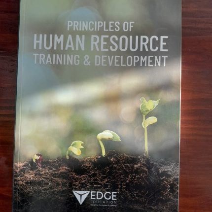 Principles Of Human Resource Training & Development