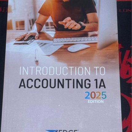 Introduction to Accounting 1A