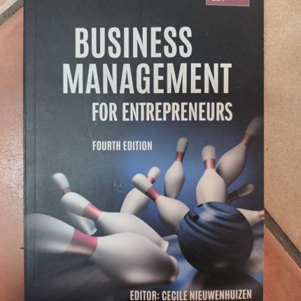Business Management For Entrepreneurs