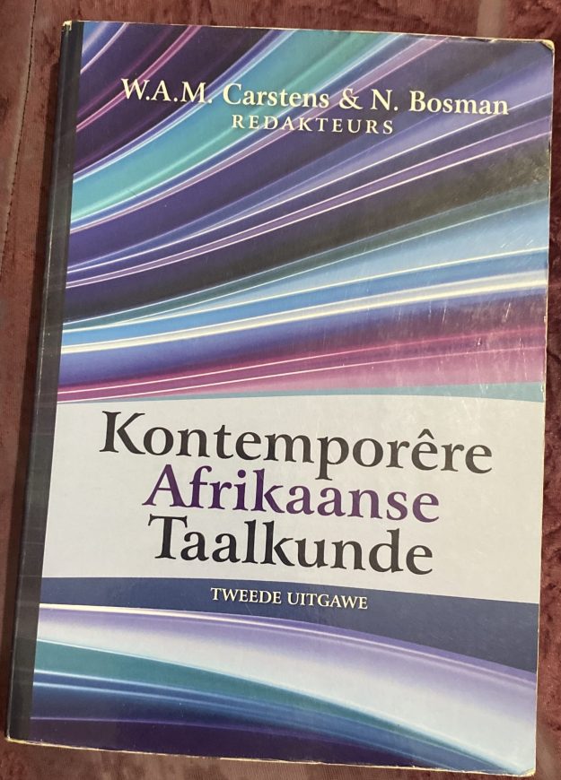 Komtemporêre Afrikaanse Taalkunde Komtemporêre Afrikaanse Taalkunde